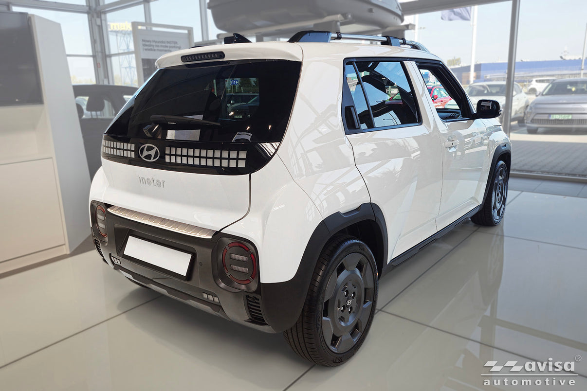 Lastskydd Hyundai Inster 2024+ – Silver satin – detaljbild 2