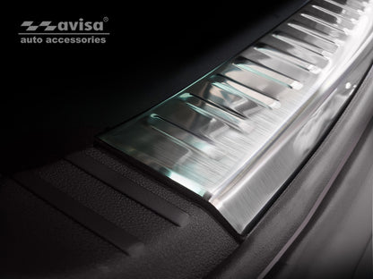 Inre lastskydd Skoda Kodiaq crossover 2016–2021, facelift 2021–2024 – Silver satin – detaljbild 2