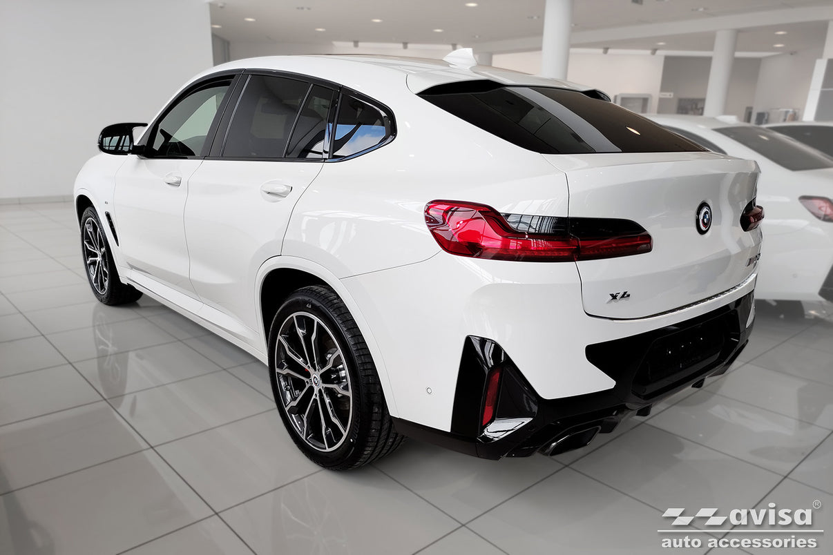Lastskydd BMW X4 II G02 M-paket facelift 2021+ – Silver – detaljbild 2