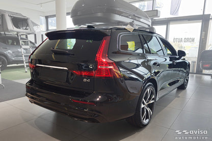 Bakluckelist Volvo V60 II 2018+ – Silver satin – detaljbild 2
