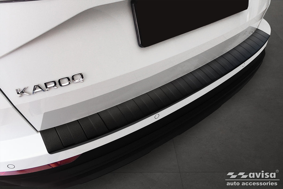 Lastskydd Black Mat Skoda Karoq facelift 2022+/ Sportline facelift 2022+ – Mattsvart – detaljbild 3