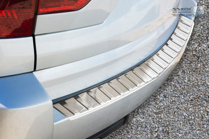 Lastskydd BMW X3 I E83 facelift 2006–2010 – Silver satin – detaljbild 3