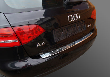 Lastskydd Audi A4 B8 Allroad 2011–2015 / Audi A4 B8 8 Avant facelift 2012–2015 – Silver satin – detaljbild 2