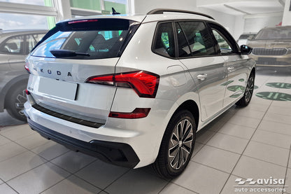 Lastskydd Black Mat Skoda Kamiq crossover facelift 2024+ – Mattsvart – detaljbild 2