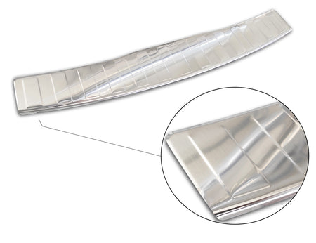Lastskydd Renault Grand Scenic III minivan 2009–2013, facelift 2013–2016 – Silver satin