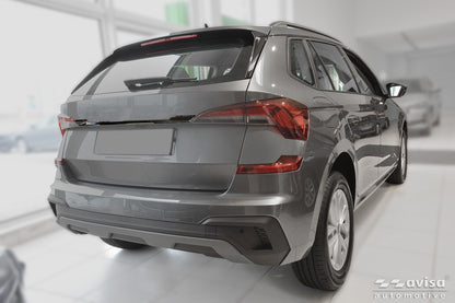 Bakluckelist Skoda Kamiq 2019+24, facelift 24– – Spegelblank svart – detaljbild 2