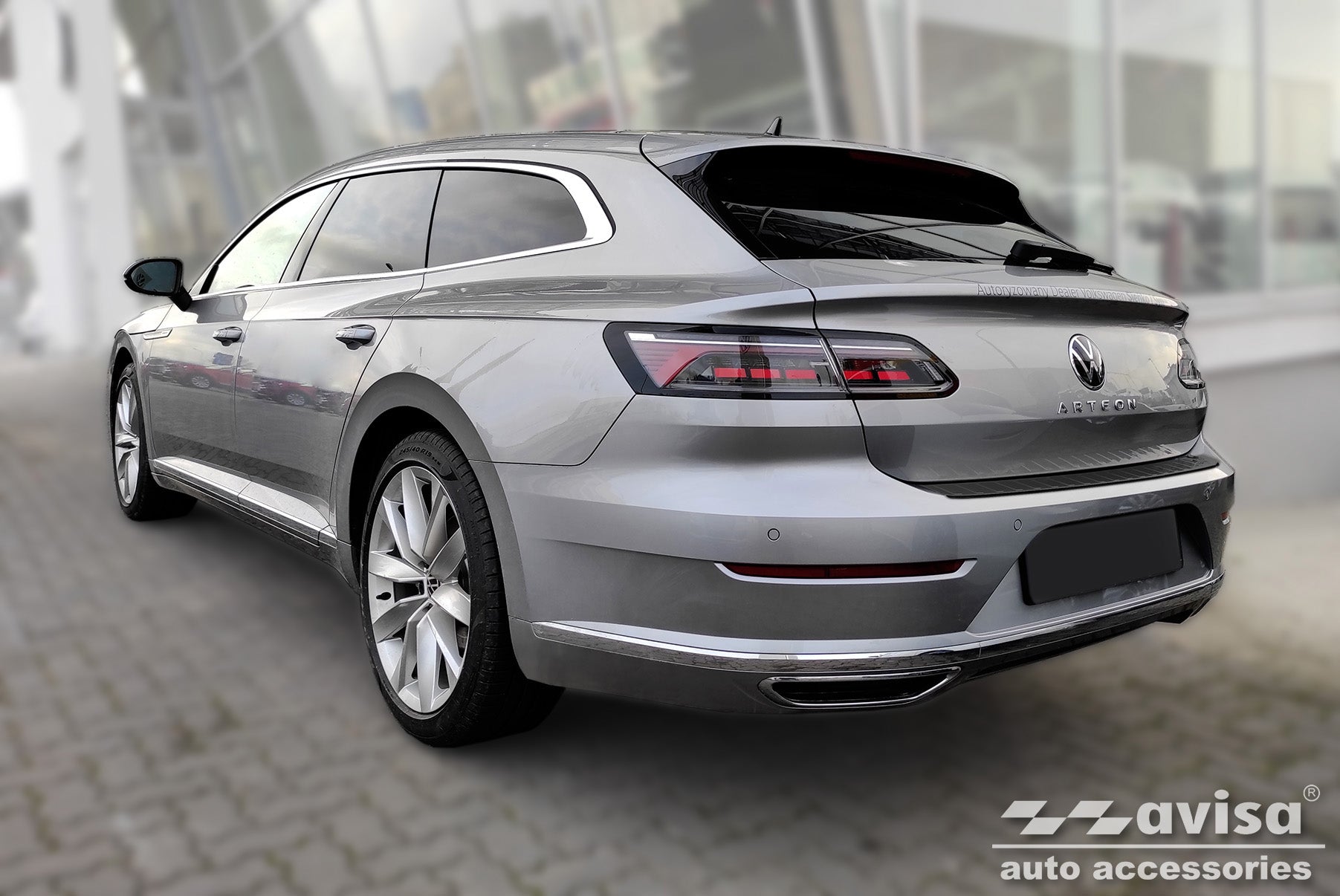 Lastskydd Volkswagen Arteon Shooting Brake Kombi 2020+ / Volkswagen Arteon Shooting Brake Kombi eHybrid 2020+ – Svart – detaljbild 2