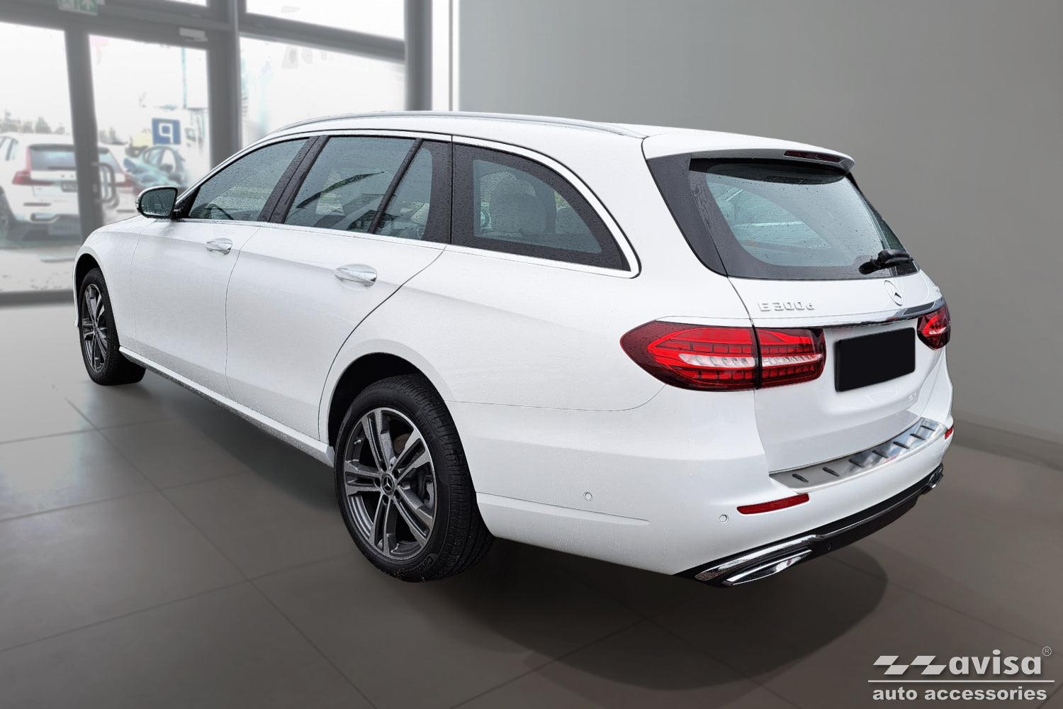 Lastskydd Strong Edition Mercedes E-Klasse W213 Kombi 2016+ / Mercedes E53 S213 AMG 2018+ – Silver – detaljbild 2