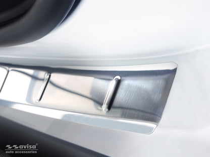 Lastskydd Citroen C5 Aircross 2018–2022, facelift 2022–2025 – Silver satin – detaljbild 2