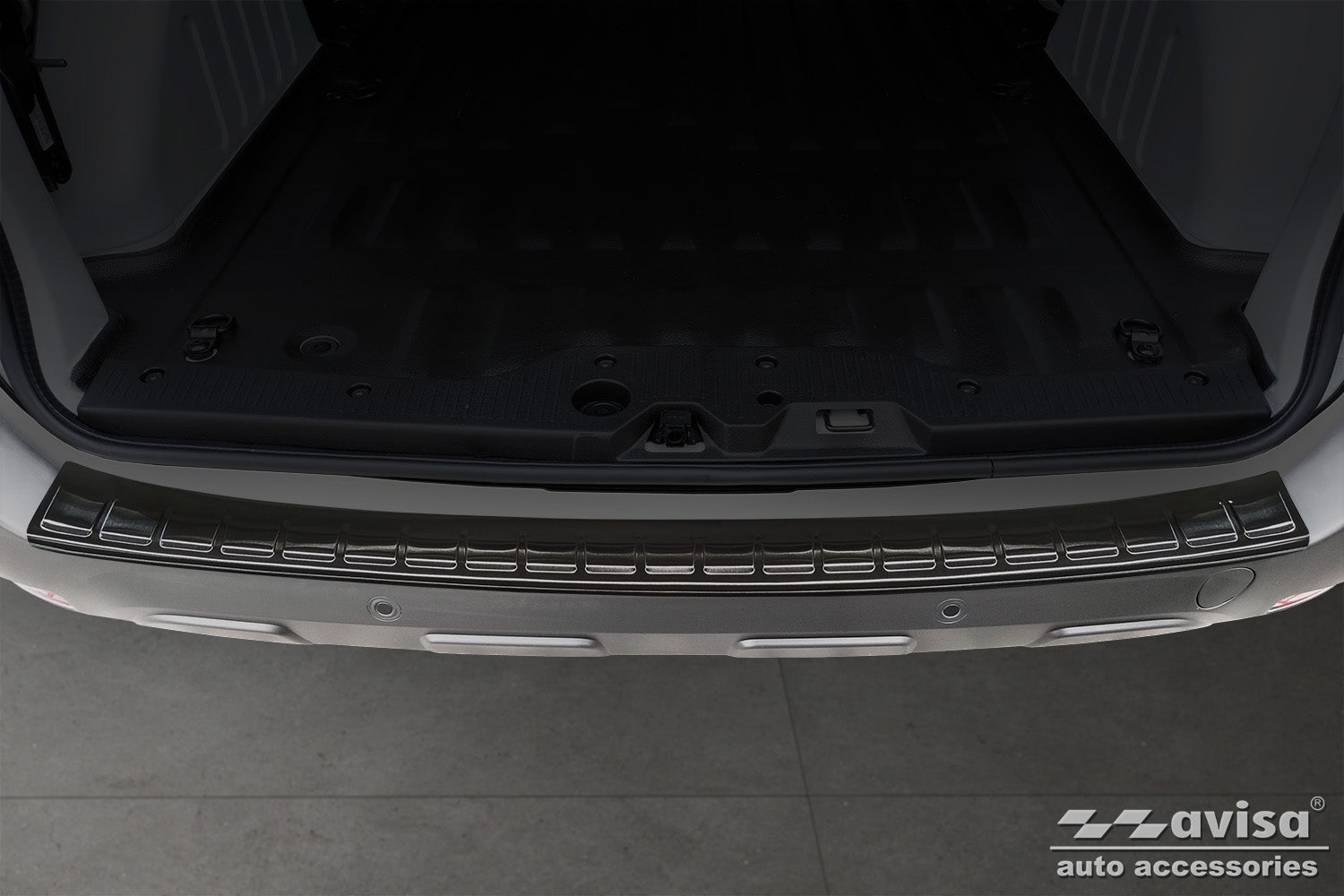 Lastskydd Renault Express Van furgon 4-dörrars 2021+ – Svart – detaljbild 3