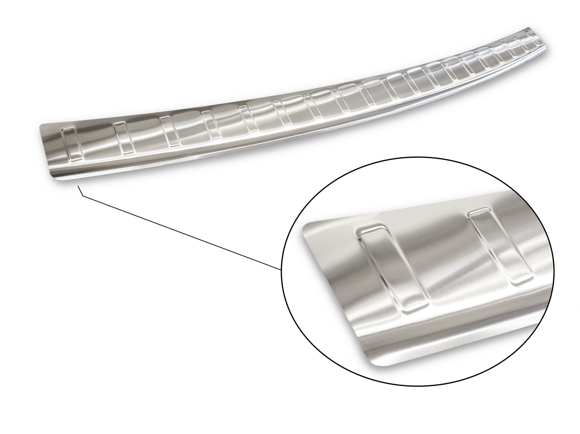 Lastskydd Mercedes E Class W211 Kombi 2002–2009 – Silver satin