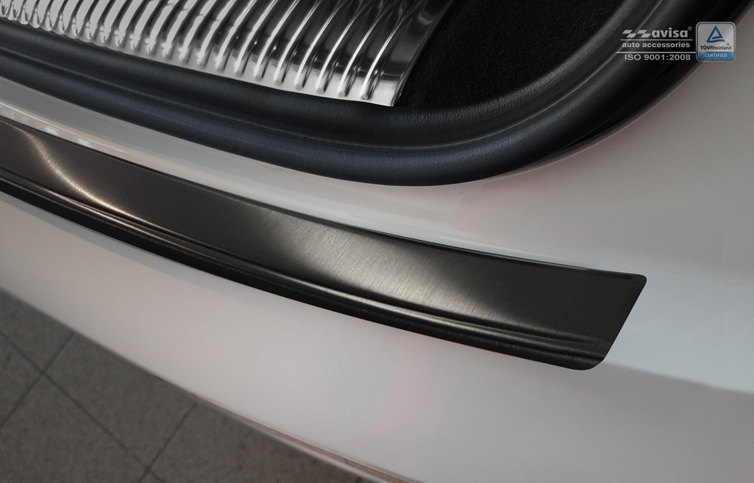Lastskydd Audi Q5 II 2016–2020, facelift 2020–2024 – Svart – detaljbild 2