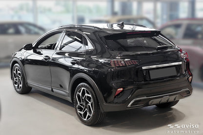 Bakluckelist Kia X-Ceed 2019–2022, facelift 2022+ – Silver satin – detaljbild 2