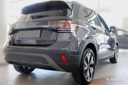 Bakluckelist Volkswagen T-Cross 2018–2024, facelift 2024+ – Spegelblank svart – detaljbild 2