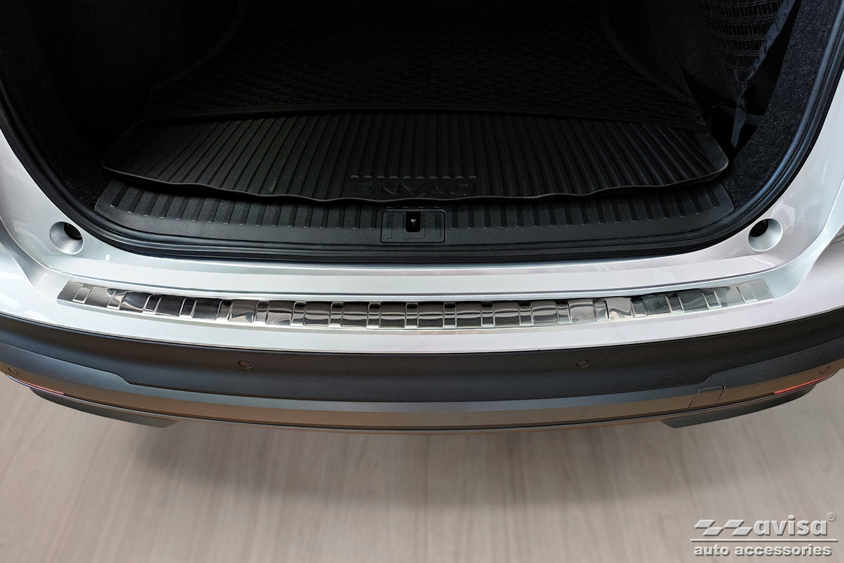 Lastskydd Skoda Enyaq IV 2020+ – Silver satin – detaljbild 3