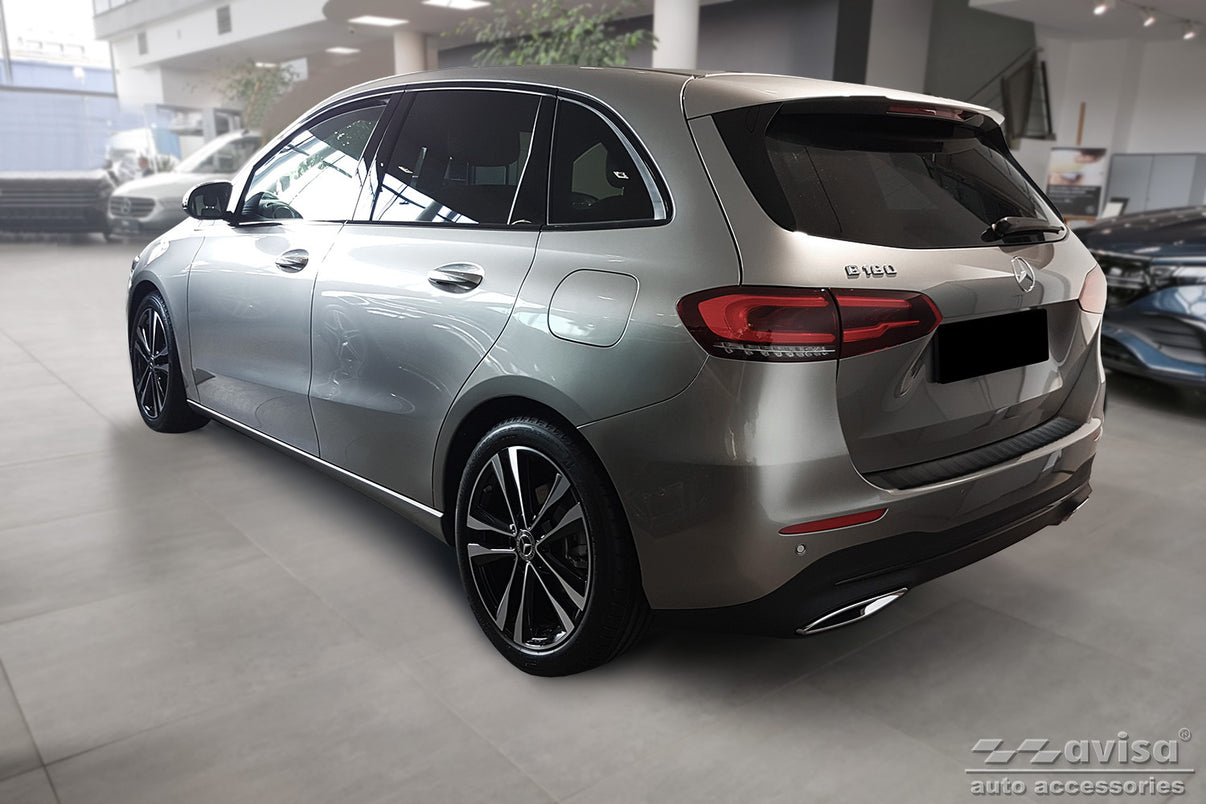 Lastskydd Black Mat Mercedes B Class III W247 2018+/ AMG 2018+ / Mercedes B class 250 e Plug-In Hybrid 2021+ – Mattsvart – detaljbild 2