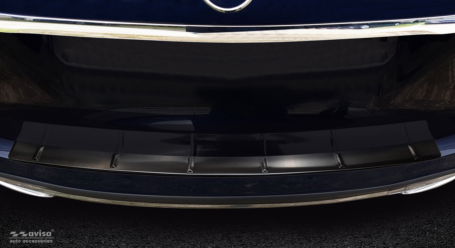 Lastskydd Mercedes Gle II W167 2019–2023 m.fl. – Svart – detaljbild 3