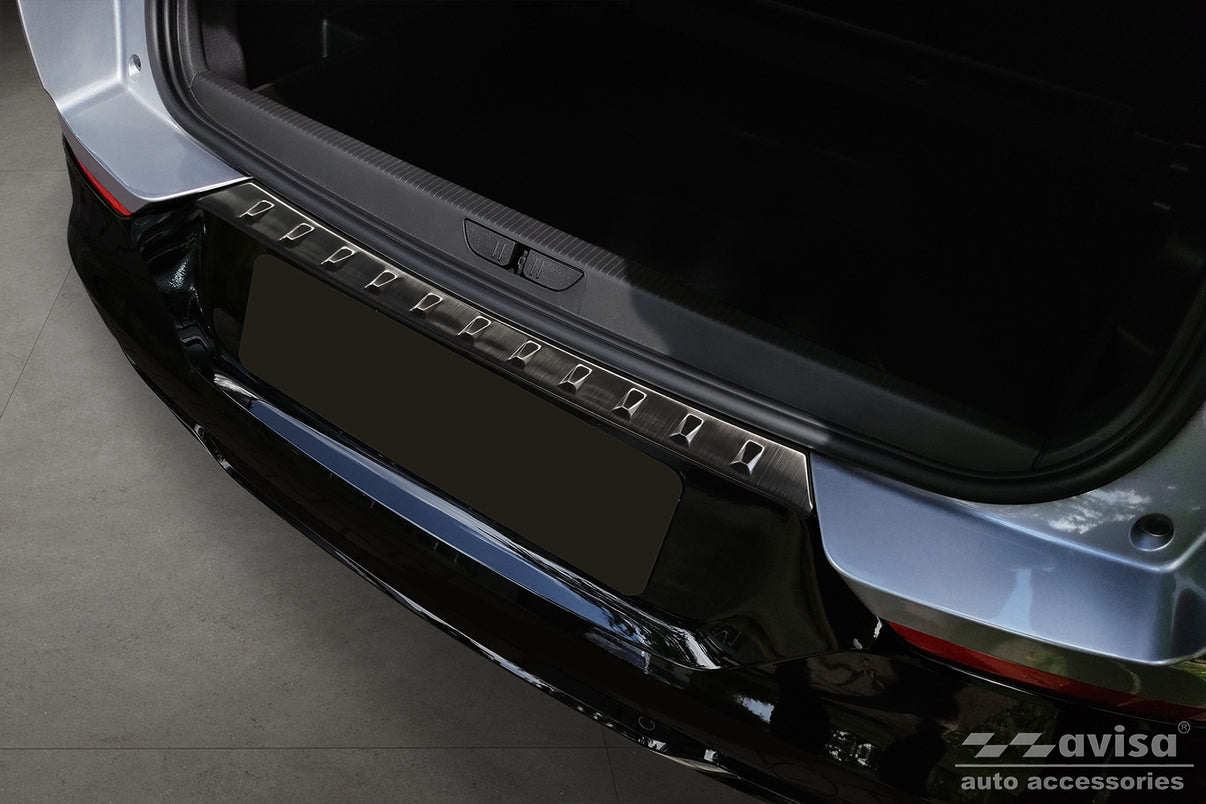 Lastskydd Opel Grandland facelift 2021+/ Hybrid facelift 2021+ – Svart – detaljbild 3