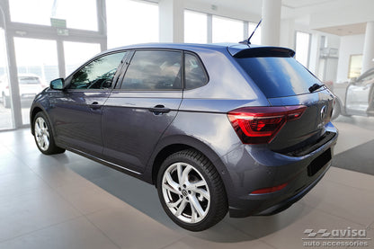 Tröskelskydd Special Edition VW Polo VI halvkombi 2017+facelift 2021+ – Svart – detaljbild 3