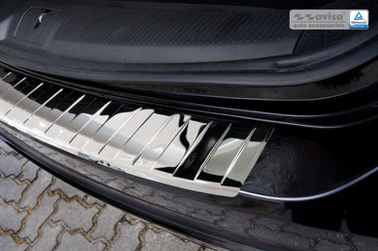 Lastskydd Seat Alhambra II 2010+ / Volkswagen Sharan II 2010+ – Spegelpolerat silver