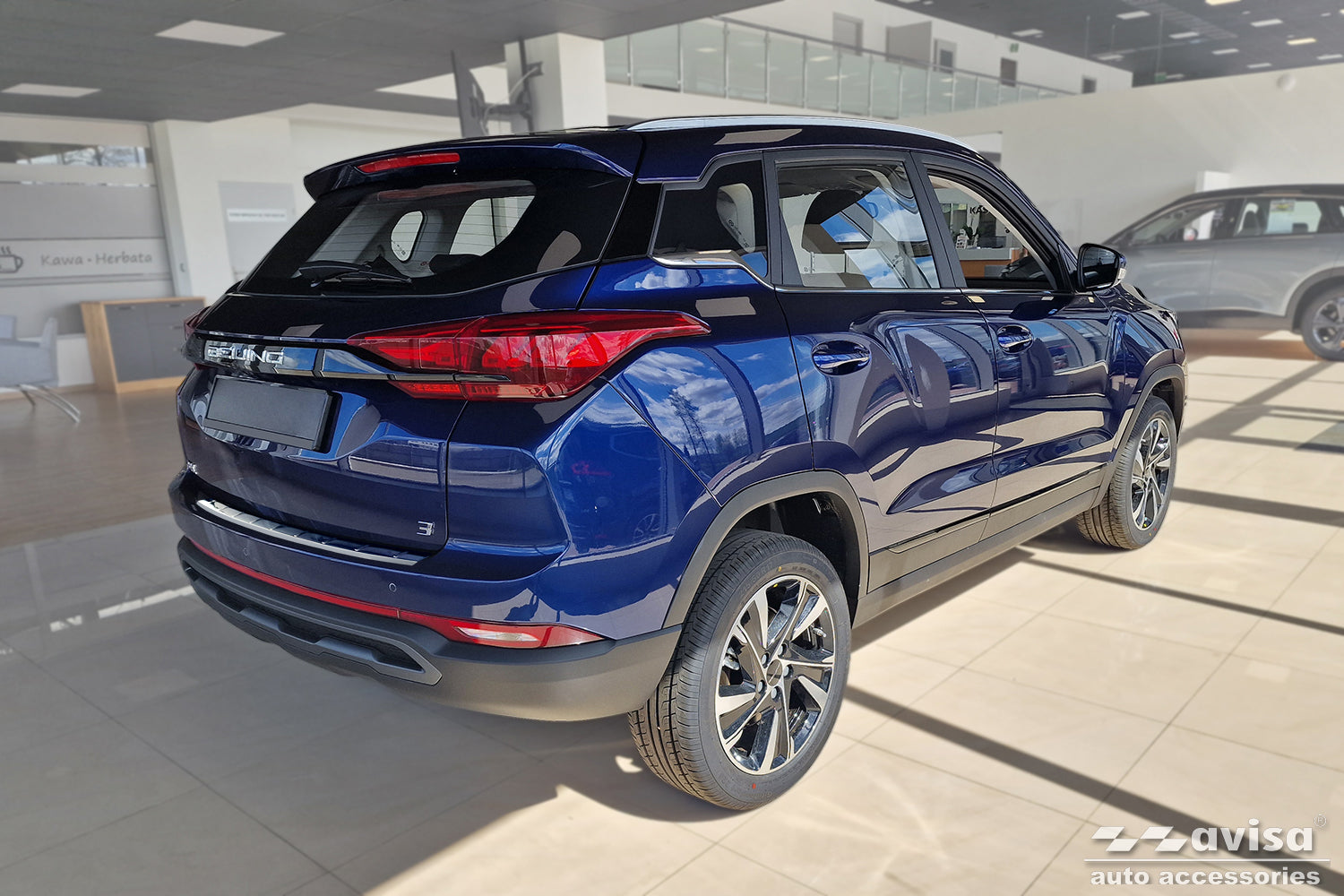 Lastskydd Baic Beijing 3 2023+ – Silver satin – detaljbild 2
