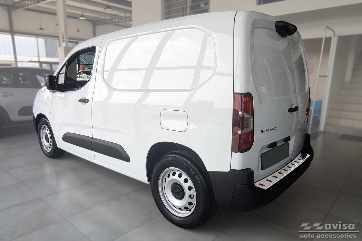 Lastskydd Strong Edition Citroen Berlingo II 2008–2015, facelift 2015–2018 m.fl. – Silver satin – detaljbild 2