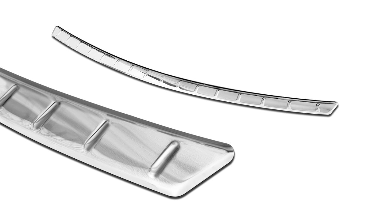Lastskydd Mercedes C Class C205 Coupe AMG 2015–2019, facelift 2019–2021 – Silver satin
