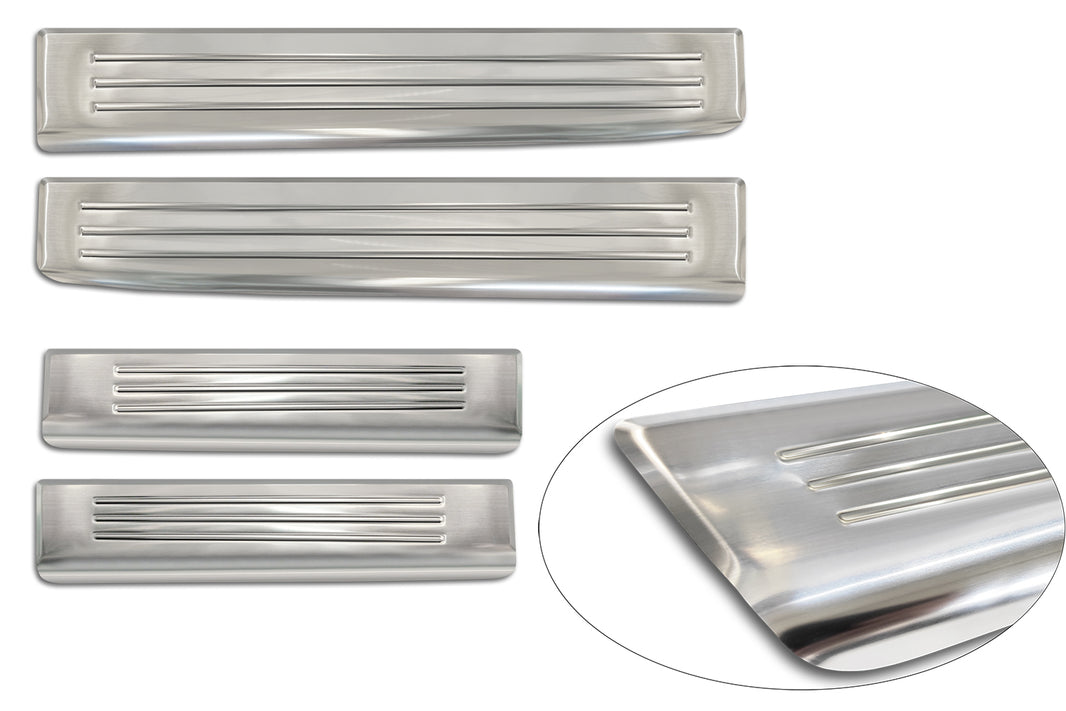 Tröskelskydd Lines Dacia Duster III 2024+ – Silver