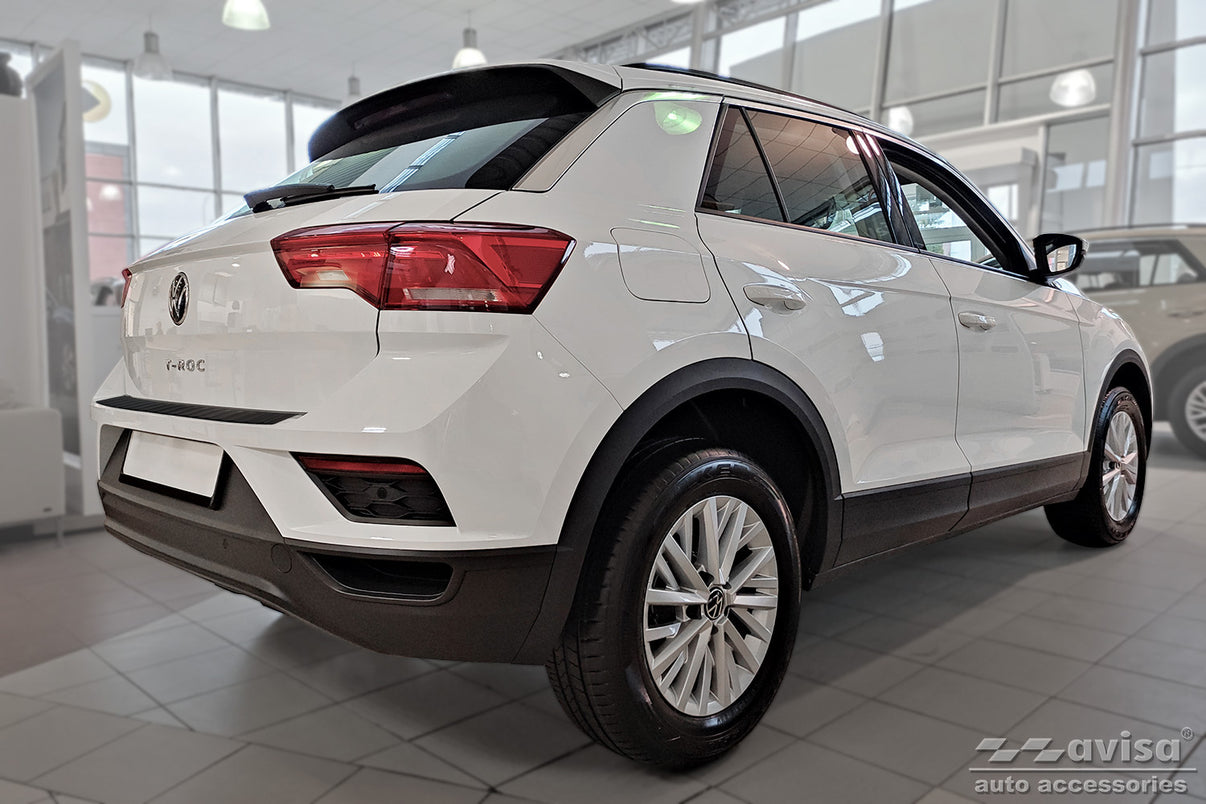 Lastskydd Black Mat Volkswagen T-Roc/ cabrio 2017–2022, facelift 2022+ – Mattsvart – detaljbild 2