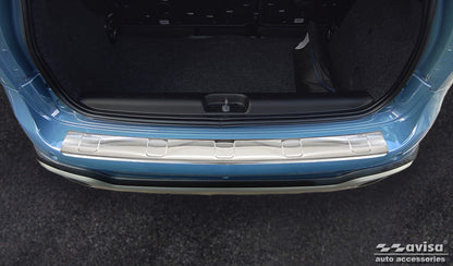 Lastskydd Fiat Panda III Cross 2020+ / Fiat Panda III Cross Hybrid 2020+ – Silver satin – detaljbild 3