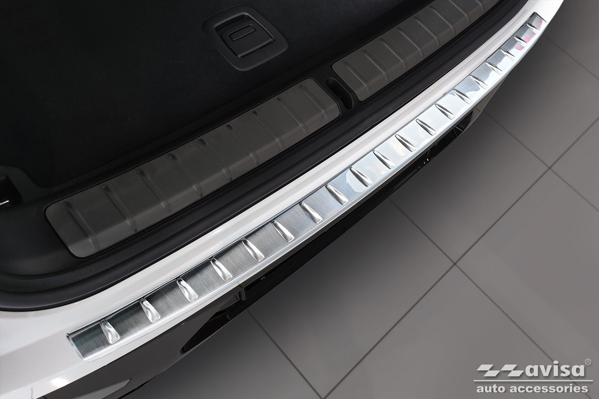 Lastskydd BMW X4 II G02 M-paket facelift 2021+ – Silver – detaljbild 3