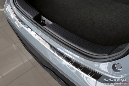 Lastskydd Nissan Qashqai III crossover 2021–2024 facelift 2024+ m.fl. – Silver satin – detaljbild 3