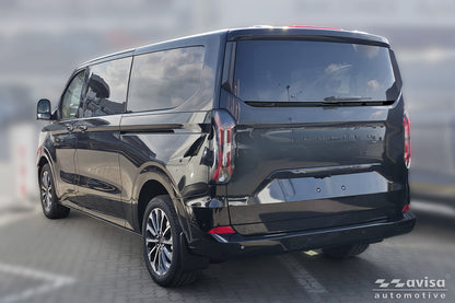 Bakluckelist Ford Tourneo Custom II 2023+ – Spegelblank svart (2/51138) – detaljbild 2