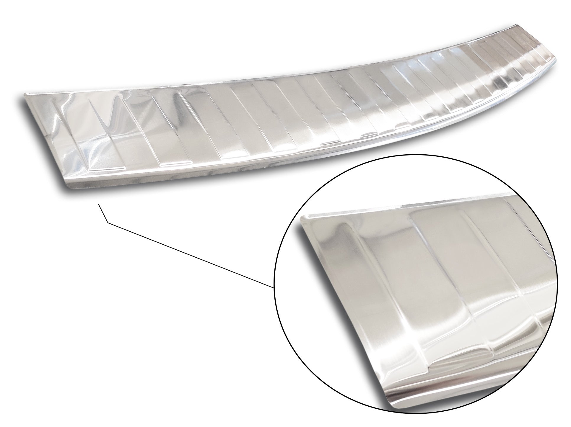 Lastskydd Dacia Lodgy 2012–2017, facelift 2017+ – Silver satin