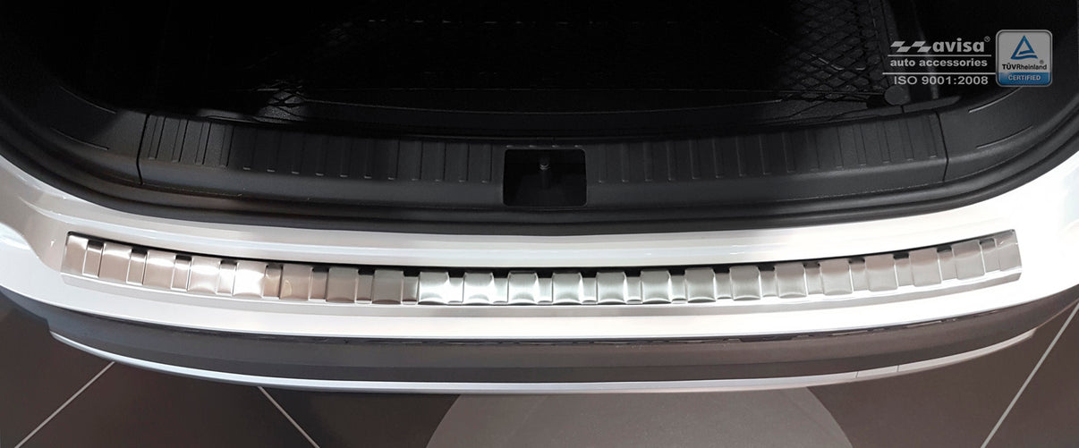 Lastskydd Seat Ateca 5-dörrars crossover 2016–2020, facelift 2020+ / Seat Cupra Ateca 2018+ – Silver satin – detaljbild 3