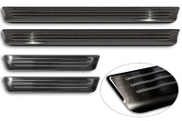 Tröskelskydd Lines Volkswagen Tiguan II 2015–2020, facelift 2020+/ eHybrid 2020–2024 m.fl. – Svart