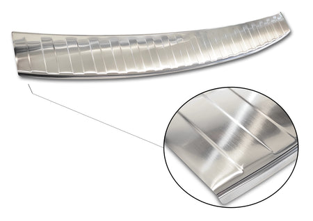 Lastskydd Toyota RAV4 III facelift 2008–2010 (fits to the modeller only med spare wheel) – Silver satin