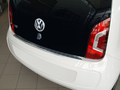 Lastskydd Volkswagen UP halvkombi 3-dörrars/ 5-dörrars 2012–2016, facelift 2016+ – Silver satin – detaljbild 3