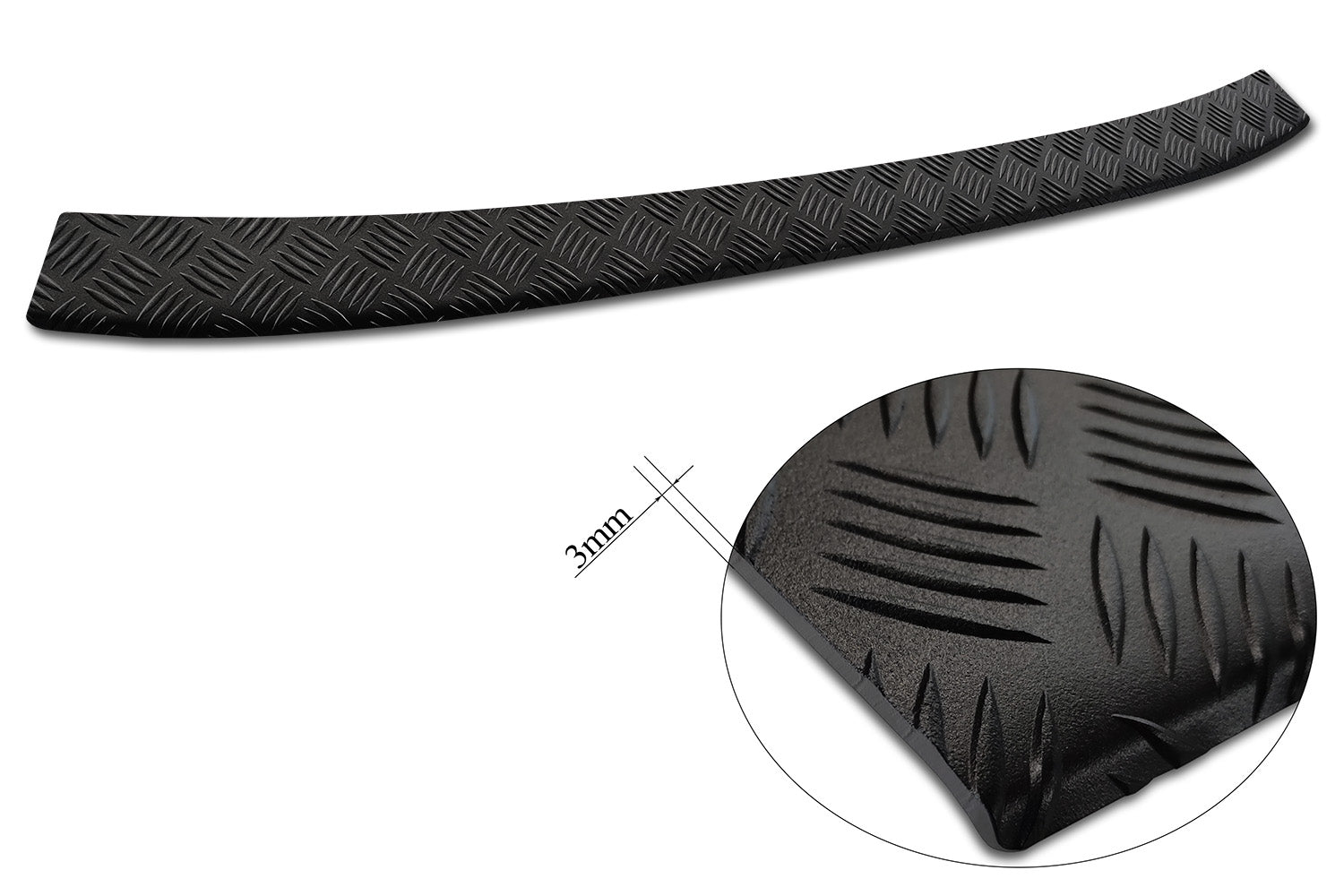 Lastskydd Black Mat Ford Transit/ Tourneo Connect II 2014–2017, facelift 2017–2022 – Mattsvart