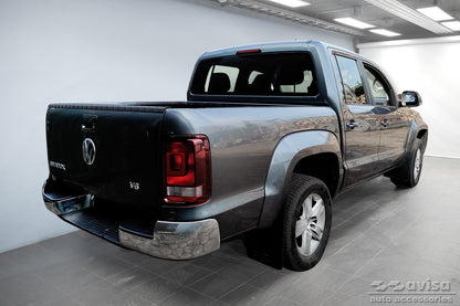 Bakre kant-/skyddslist Volkswagen Amarok 2010–2016, facelift 2016–2021 – Svart – detaljbild 2