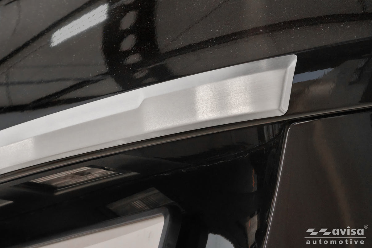 Bakluckelist Kia X-Ceed 2019–2022, facelift 2022+ – Silver satin – detaljbild 3