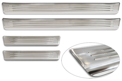 Tröskelskydd Lines Omoda 5 2024+ – Silver satin