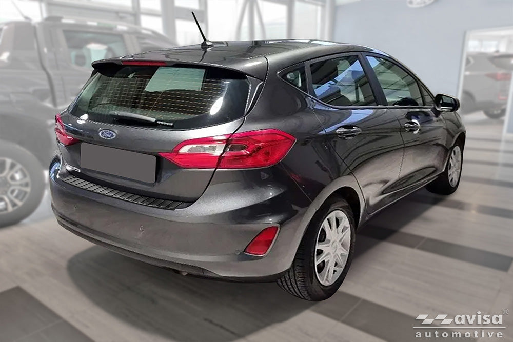 Lastskydd Ford Fiesta MK8 5-dörrars/ 3-dörrars/ Active/ Vignale/ ST 2017+ m.fl. – Svart – detaljbild 2