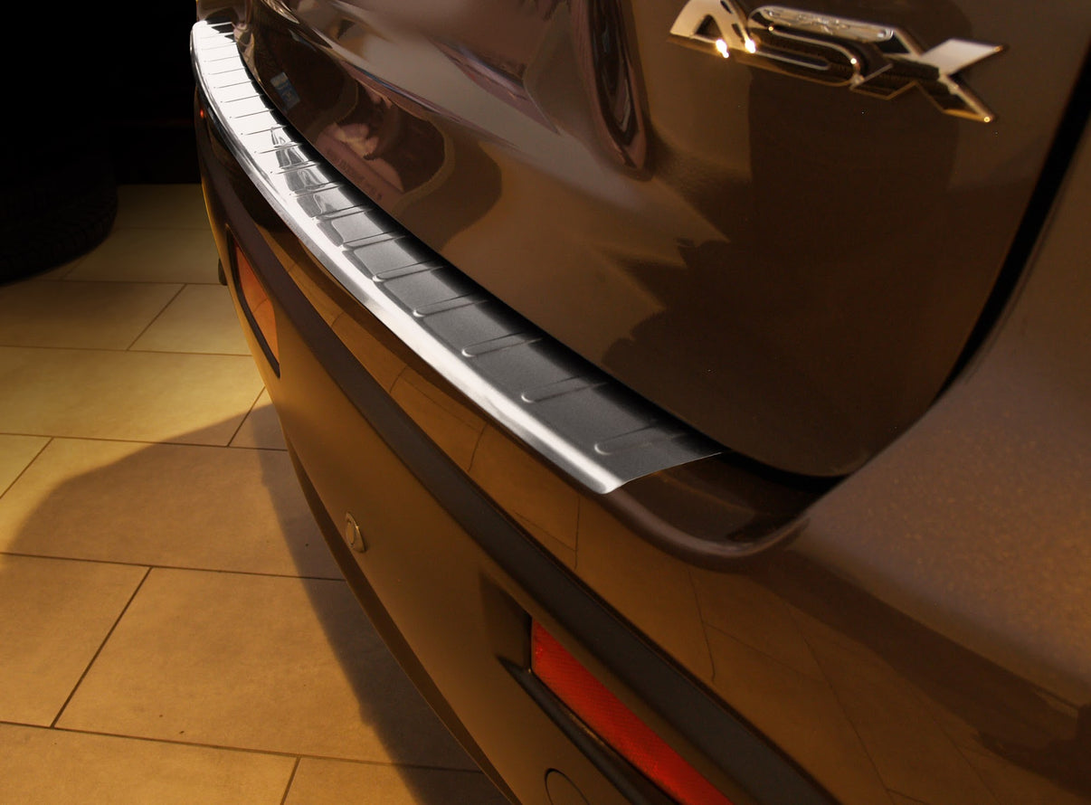 Lastskydd Mitsubishi Asx crossover 2010–2015, facelift 2015–2016, facelift 2016–2017 – Silver satin – detaljbild 3