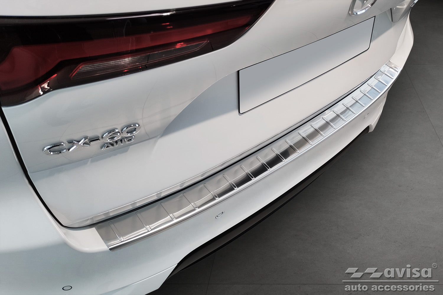 Lastskydd Mazda CX-60 2022+ – Silver – detaljbild 3