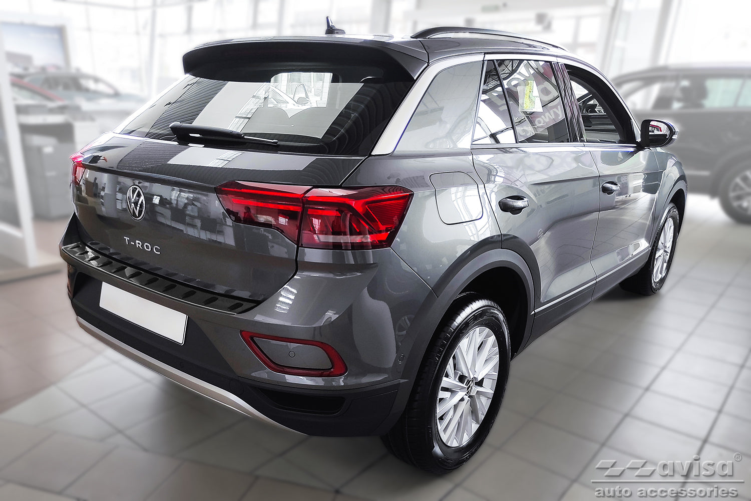 Lastskydd Strong Edition Volkswagen T-Roc/ cabrio 2017–2022, facelift 2022+ – Svart – detaljbild 2