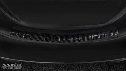 Lastskydd Mercedes C Class IV W205/ AMG sedan 2014–2019, facelift 2019+06.2021+ Svart – detaljbild 3