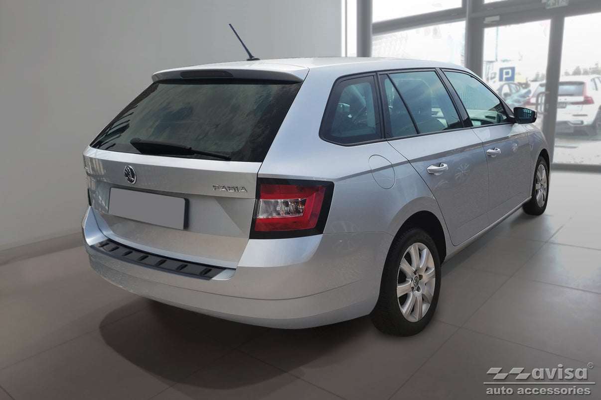 Lastskydd Strong Edition Skoda Fabia III Kombi 2014–2018 – Svart – detaljbild 2