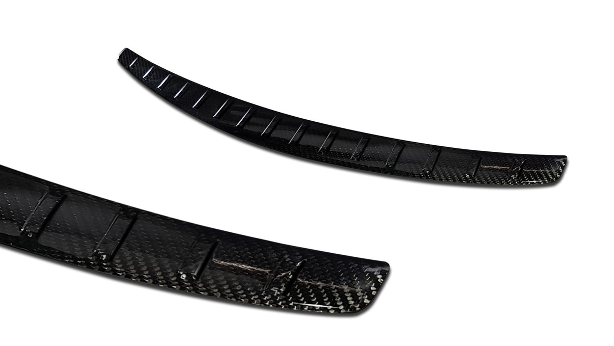Lastskydd Mercedes C Class IV W205/ AMG sedan 2014–2019, facelift 2019+06.2021+ Svart
