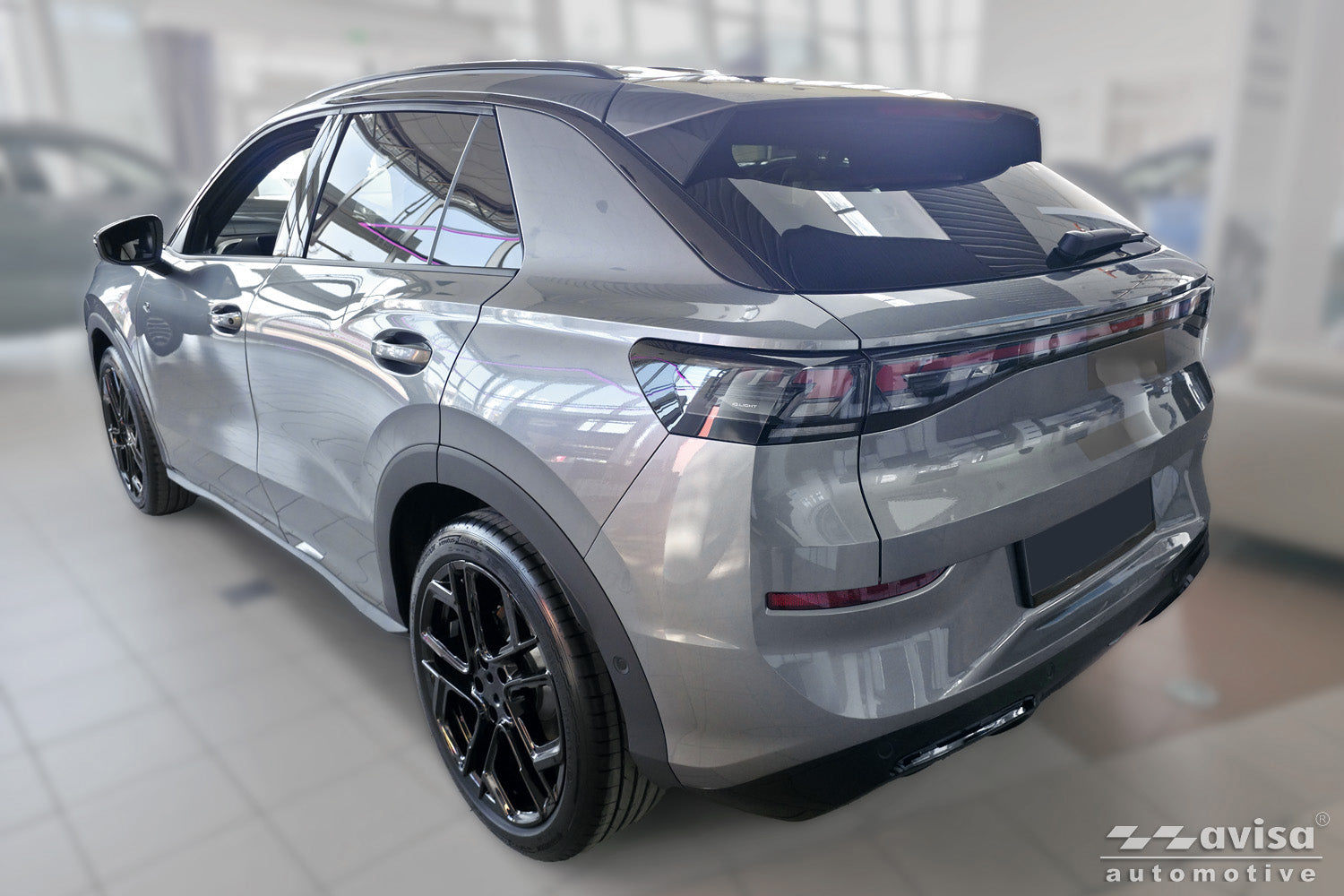 Tröskelskydd Lines Volkswagen T- Roc II 2025+ – Svart – detaljbild 2